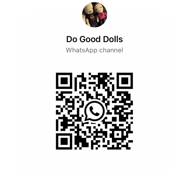 Do Good Dolls WhatsApp channel QR code